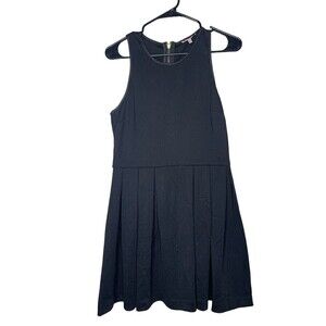JUICY COUTURE 90's Dress Mini Womens Size M Black Sleeveless Viscose Bac…